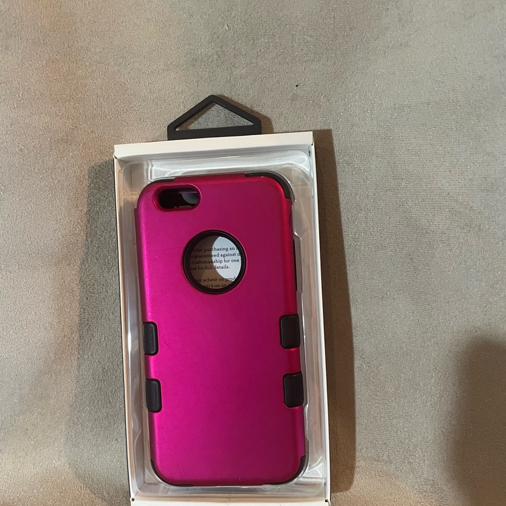 iPhone case pink & black - Picture 2 of 3